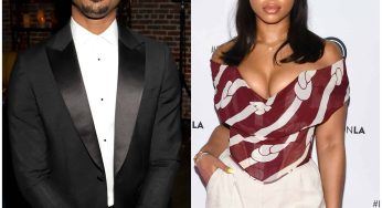 Michael B. Jordan & Lori Harvey Were All Boo’d Up At Home Watching The Super Bowl