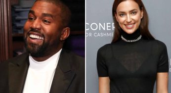 Kanye West Spotted Out With Model Irina Shayk In France  