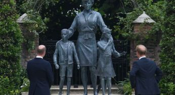 Princess Diana Statue Unveiled At Kensington Palace On Her 60th Birthday