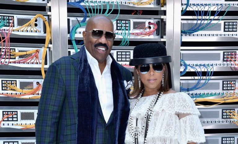 Marjorie and Steve Harvey