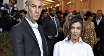 (Photos) Kourtney Kardashian & Travis Barker Tie The Knot In Italy!
