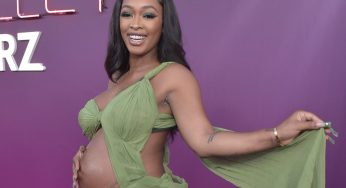 Miracle Watts Bounces Her Baby Bump On The Dance Floor At “P-Valley” Season 2 Premiere Party
