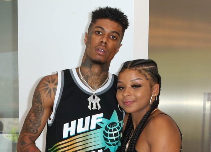 Blueface and Chrisean Rock get into a physical altercation and he takes to social media to address the situation.