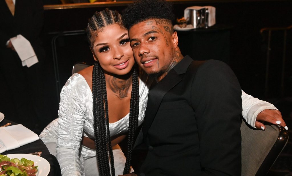 Chrisean Rock was taken into police custody after she and Blueface were spotted getting into another altercation.