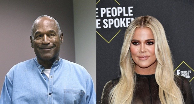 O.J. Simpson and Khloe Kardashian