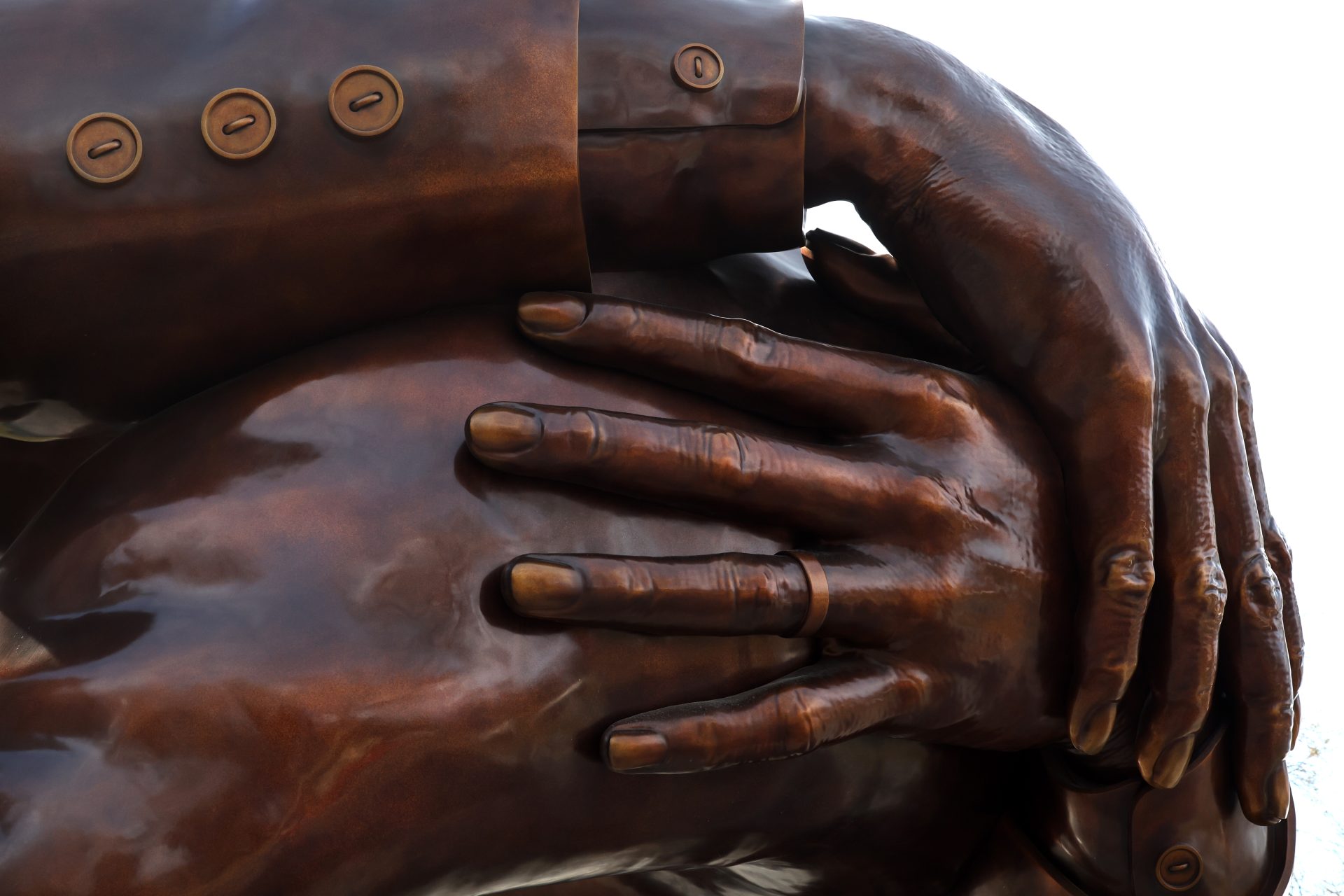Martin Luther King Jr.'s Son Praises 'Embrace' Statue Amid Mixed Reactions: 'Opinions Are Like Butts, Everybody's Got One'