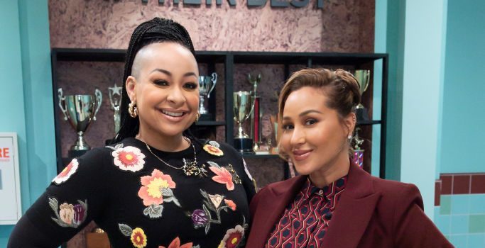 Raven-Symoné And Adrienne Ballon-Houghton